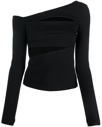 Patrizia Pepe Schulterfreier Pullover - Schwarz