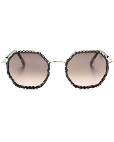 Etnia Barcelona Farah Octagonal-frame Sunglasses - Pink