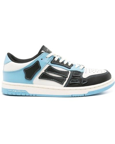 Amiri Skel Sneakers aus Leder - Blau
