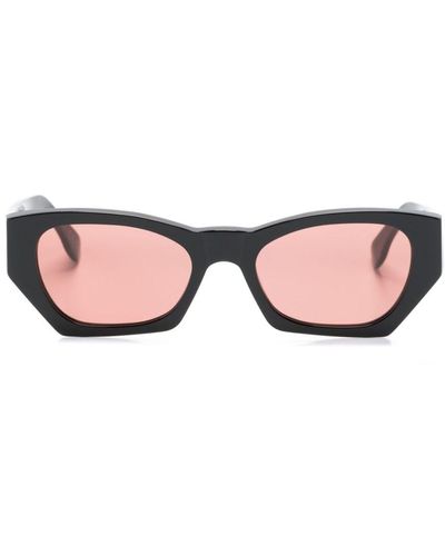 Retrosuperfuture Amata Sonnenbrille mit geometrischem Gestell - Pink