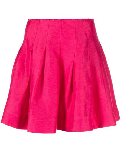 Aje. Minifalda Shelia acampanada - Rosa