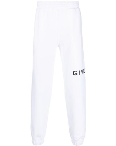 Givenchy Jogginghose mit Logo-Print - Weiß