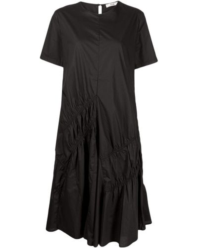 B+ AB Midi-jurk Met Empiretaille - Zwart