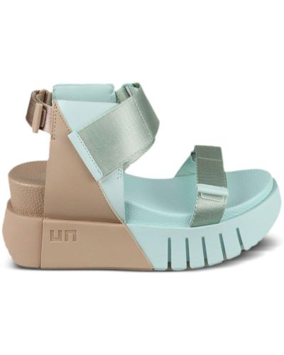 United Nude Delta Run Leather Sandals - Blue