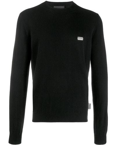 Philipp Plein Statement Sweater - Black