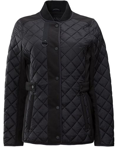 Moose Knuckles Riis Buttoned Quilted Jacket - Black