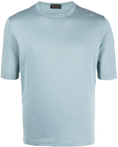 Dell'Oglio T-shirt girocollo - Blu