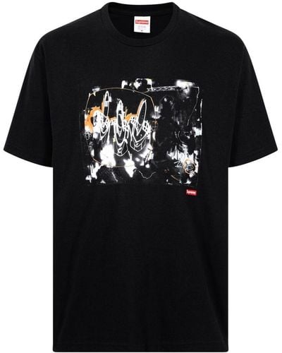 Supreme X Futura 2000 t-shirt à imprimé graphique - Noir