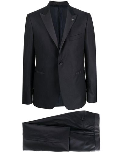 Tagliatore Single-breasted Two-piece Suit - Black