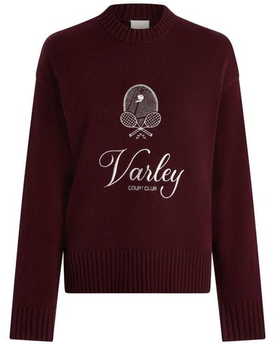 Varley Edie Namesake Sweater - Red