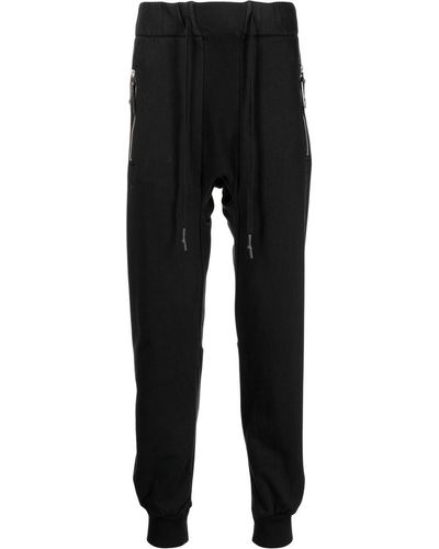 Boris Bidjan Saberi 11 Pantalon de jogging à coupe droite - Noir