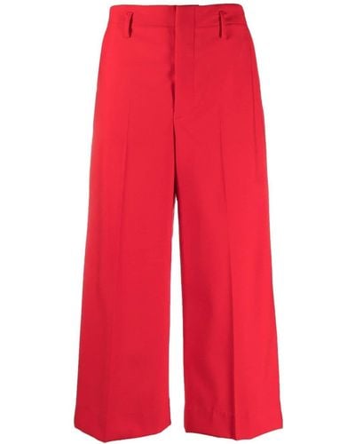 Polo Ralph Lauren High-waist Culotte Pants - Red