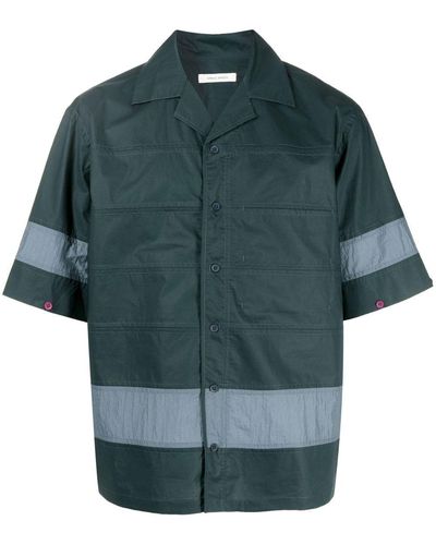 Craig Green Overhemd Met Vlakken - Groen