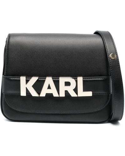 Karl Lagerfeld K/letters ショルダーバッグ - ブラック