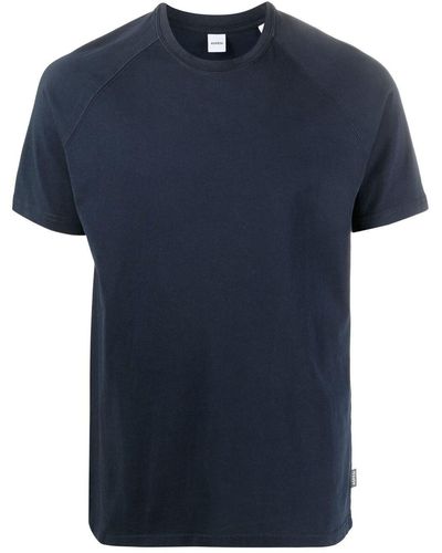Aspesi Short-sleeved Cotton T-shirt - Blue