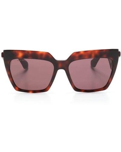 Etro Tailoring Butterfly-frame Sunglasses - Pink