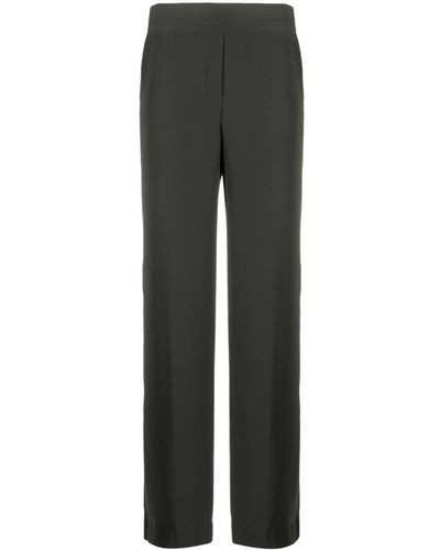 P.A.R.O.S.H. Pantalon droit à taille basse - Gris