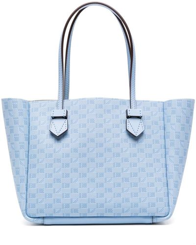 Moreau Small Vincennes Reversible Tote Bag - Blue