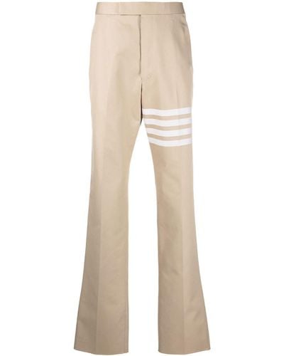 Thom Browne Hose mit geradem Bein - Natur