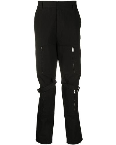 Ambush Zipped Detail Cargo Trousers - Black