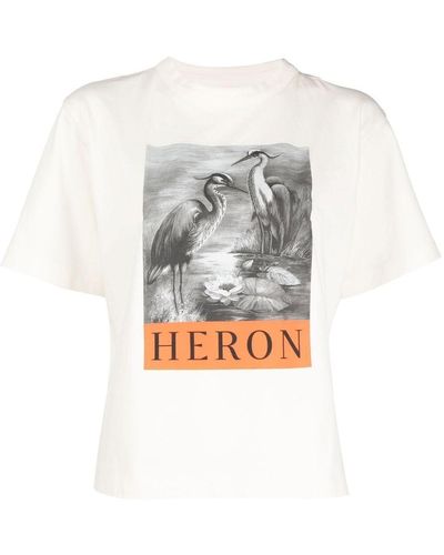 Heron Preston バードロゴ Tシャツ - グレー