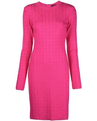 Givenchy Kleid mit Muster - Pink