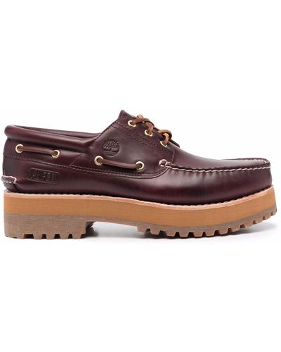 Timberland X Alife 3-eye Classic Lug Boat Shoes - Red