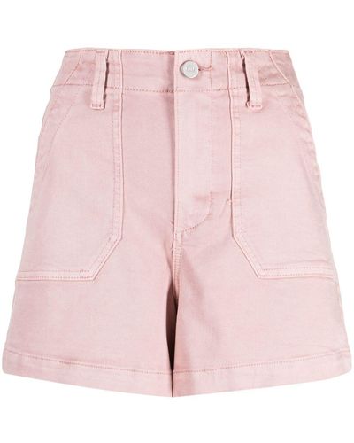 PAIGE Shorts mit Knöpfen - Pink