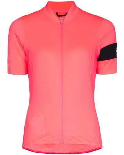 Rapha Zip-up Cycling Top - Pink