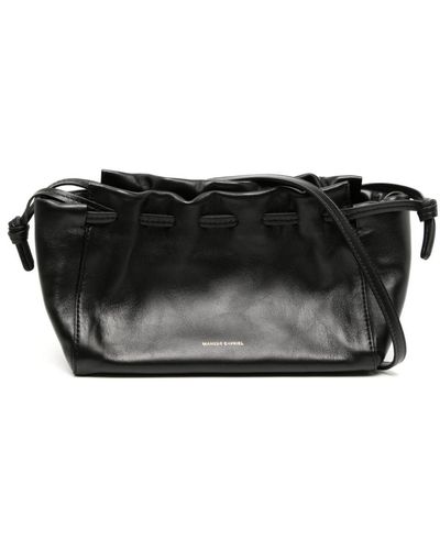 Mansur Gavriel Bandolera Bloom mini - Negro