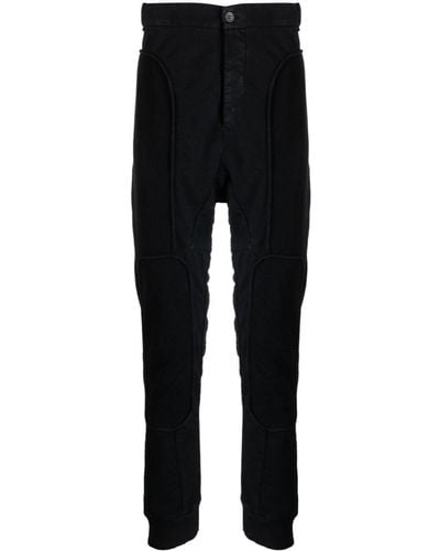 Masnada Drop-crotch Cotton Pants - Black