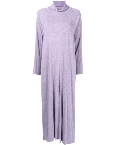 Bambah Aswan Knit Dress - Purple