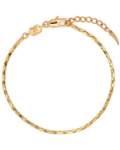 Missoma X Lucy Williams Cobra Snake Bracelet - Metallic