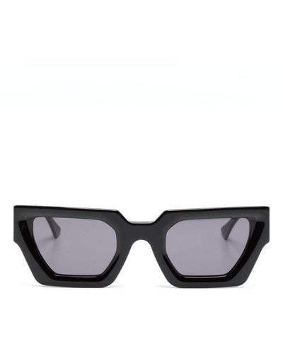 Kuboraum Sonnenbrille mit Cat-Eye-Gestell - Schwarz