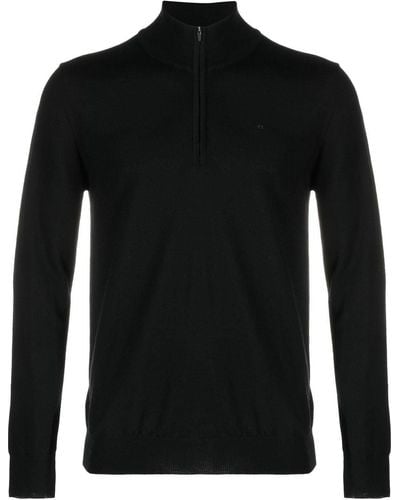 J.Lindeberg Kiyan Long-sleeve Sweater - Black