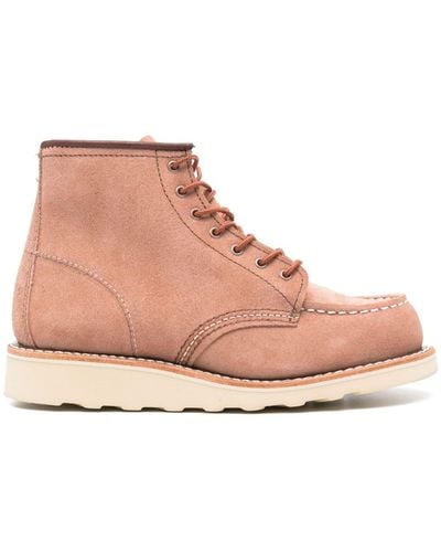 Red Wing Botas Classic Moc - Rosa