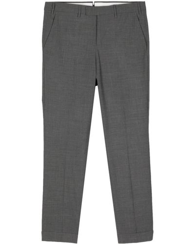 PT Torino Stretch-wool Tailored Blazer - Grey