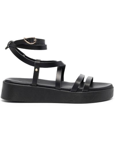 Ancient Greek Sandals Aristea Strappy Sandals - Black
