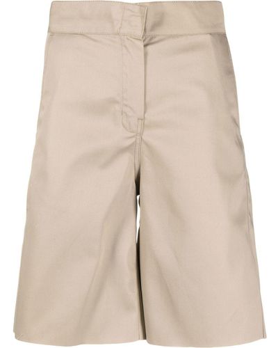 Palm Angels Pantalones cortos con cintura del revés - Neutro