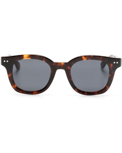 Peter & May Walk Lily Of The Valley Wayfarer-frame Sunglasses - Brown