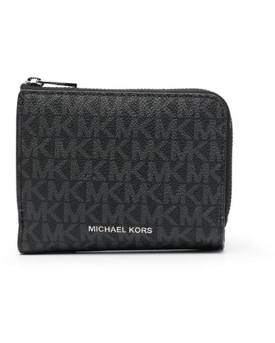 MICHAEL Michael Kors Logo Zipped Wallet - Black