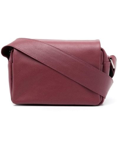 Sarah Chofakian Sassy Leather Crossboby Bag - Purple