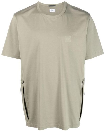 C.P. Company ロゴパッチ Tシャツ - ホワイト