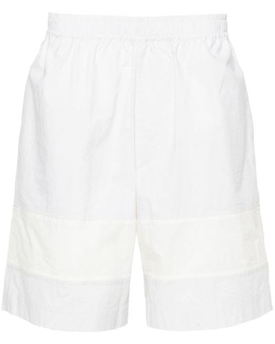 Craig Green Barrel Katoenen Bermuda Shorts - Wit
