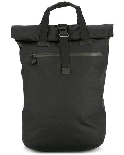 AS2OV Rectangular Shaped Backpack - Black