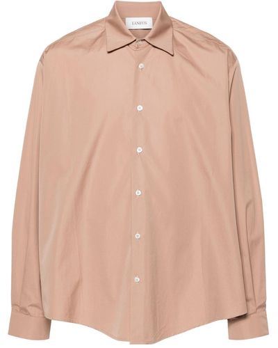 Laneus Poplin cotton shirt - Rosa