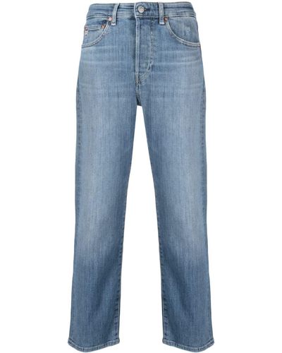 AG Jeans Straight Jeans - Blauw