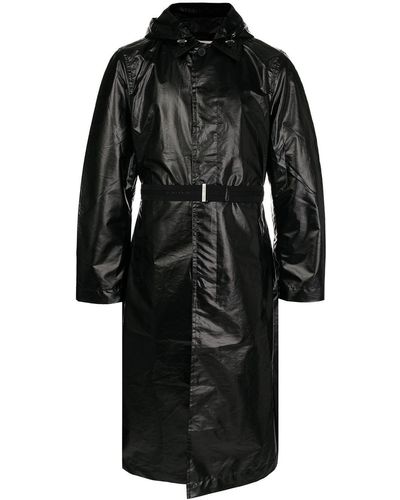 1017 ALYX 9SM Lightweight Belted Raincoat - Black
