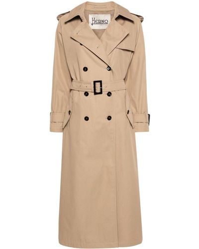 Herno Light Trench - Natural