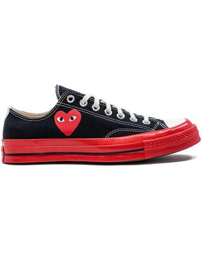 Converse X Cdg Chuck Taylor 70 Low Trainers - Red